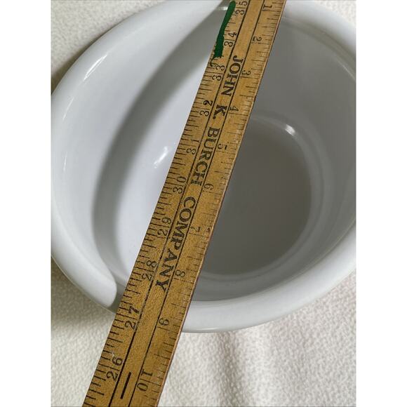 Corningware Coordinates Mixing Bowl 2 Qt Cajun Red Nesting Stoneware - Picture 6 of 6